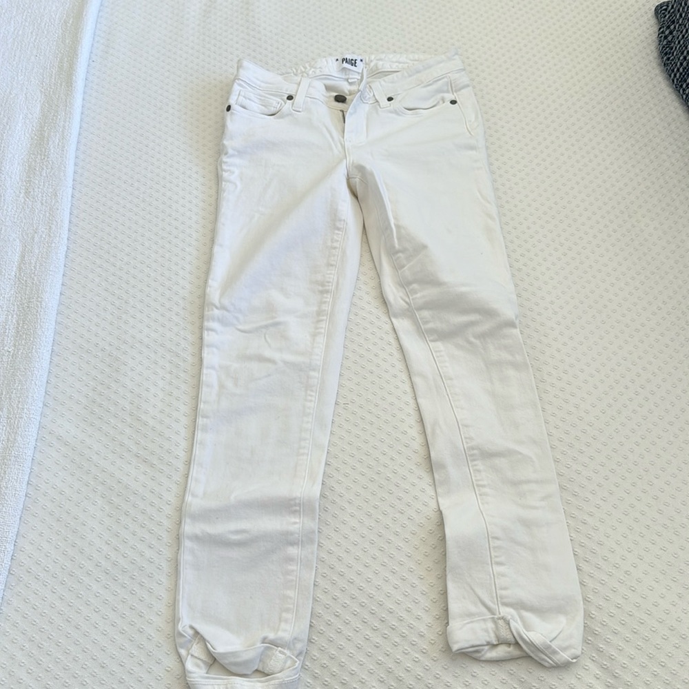 Paige - white Jean - skinny - size 26